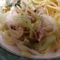 えみ！Hara's cooksnap of when they made ☆長ネギとしらすの和風パスタ☆.