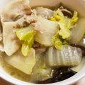 ヒーフーミーョ's cooksnap of when they made ★白菜と豚肉の味噌バター鍋★.