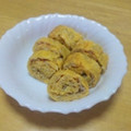 書セラピスト流香's cooksnap of when they made お弁当に☆ちりめんの厚焼き玉子.