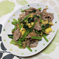 ネコかえる's cooksnap of when they made 小松菜と卵のオイスターソース炒め☆.