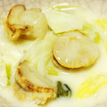 earth。's cooksnap of when they made 簡単ほくほく✿白菜とホタテのクリーム煮✿.