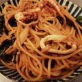 あやタコウィンナー's cooksnap of when they made 簡単！ヤリイカのバター醤油スパゲティ.