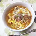 ネコかえる's cooksnap of when they made 辛ウマ！カルビクッパ！.