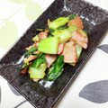 ネコかえる's cooksnap of when they made 青梗菜とベーコンの炒め.