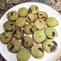 ぽんぽまつり's cooksnap of when they made 抹茶みるくチョコチップクッキー.