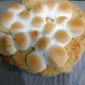 クック3N0VKO☆'s cooksnap of when they made マシュマロとろ〜り♫マシュマロピザ.
