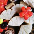 ポコＰＯＫＯ's cooksnap of when they made お節に!! 末広がり、大根の飾り切り!.