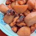 もぐたんぬ's cooksnap of when they made 【ホットクック】たこと冷凍里いもの煮物.