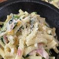 ぐりtoぐら's cooksnap of when they made 幼児とランチ☆お鍋一つでクリームパスタ.