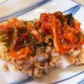あい♪らんど's cooksnap of when they made 超簡単☆お正月だよ！キムチ納豆絡み餅♪♪.