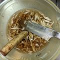 yama_miu's cooksnap of when they made ごぼうのささがき.