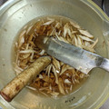 yama_miu's cooksnap of when they made ごぼうのささがき.