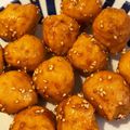 なんだっけママさん's cooksnap of when they made おせち お雑煮に！レンコン入り鶏団子.