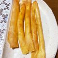 hanamin87's cooksnap of when they made 家屋台♡春巻き皮カリカリチーズ｡:°ஐ♡.