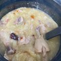 柳カノコ's cooksnap of when they made 炊飯器で簡単！手羽元で参鶏湯/サムゲタン.