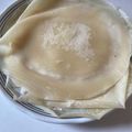 mimimi94's cooksnap of when they made レンジでチン♪♪卵無しヘルシークレープ♪.