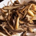 はるはる35's cooksnap of when they made 包丁なし。舞茸の焼いた物.