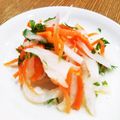 島猫。's cooksnap of when they made 【紅白なます】お食い初め・おせちにも✿.