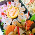速めのパブロ's cooksnap of when they made かまぼこでラブリーローズ♪キャラ弁おせち.