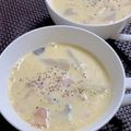 ☆あいちゃん's cooksnap of when they made カブとベーコンの豆乳味噌スープ.