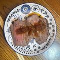 ももいろふらみんご's cooksnap of when they made ローストビーフ風♥牛のたたき.