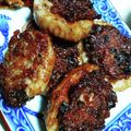 Gatinita's cooksnap of when they made 蓮根の肉詰めステーキ.
