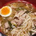 みっちゃんの娘's cooksnap of when they made 肉そば.