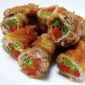 YCHキッチン's cooksnap of when they made これはうまい！お好み野菜の豚肉巻き.