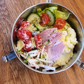 Ruriluru's cooksnap of when they made きゅうりとトマトのマヨネーズ和え.