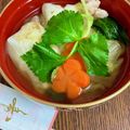 ☆さぶ☆☆'s cooksnap of when they made 鶏肉と白菜のお雑煮【お正月】.