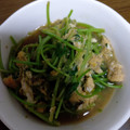 クック00Q0QZ☆'s cooksnap of when they made 三つ葉の卵とじ.