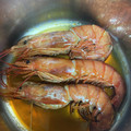 クロクロクローバー's cooksnap of when they made エビの煮付け.