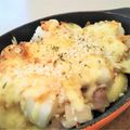イエローバード's cooksnap of when they made お餅とポテトのみそチーズグラタン.
