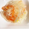 ＊かるさ＊'s cooksnap of when they made 柚子の香りがたまらない！簡単紅白なます.