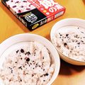 urara☆☆'s cooksnap of when they made もち米不要！切り餅でお赤飯＆おこわ.