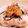 私市ビッキーズ津門巳's cooksnap of when they made 栗甘露煮ゆず胡椒揚げ玉紅生姜ごま塩にぎり.
