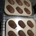 あきこんぶ's cooksnap of when they made バレンタインに❤米粉のショコラマドレーヌ.