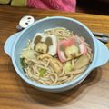 升田さん's cooksnap of when they made 年越しそばに♪ゴマ香る～鶏肉と舞茸の蕎麦.