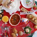 ＊waawaa＊'s cooksnap of when they made クリスマス簡単キャラ弁☆リースサラダ♪.