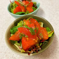 yummysunny's cooksnap of when they made トマトと大葉の簡単マリネ.