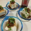 papikun's cooksnap of when they made しびれ冷奴　カイワレ納豆のせ！.