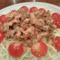 へのへのもへの's cooksnap of when they made チョ→簡単♪肉サラダ（≧э≦）.
