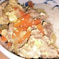 yukoko☆'s cooksnap of when they made 夕食ランチに☆簡単他人丼（豚肉と卵の丼）.