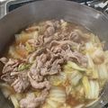 雪国☆'s cooksnap of when they made 豚肉と白菜の麺つゆ煮.