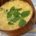 アンティカ's cooksnap of when they made 簡単 三つ葉と卵のお吸い物.