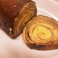 なーなちゃん's cooksnap of when they made ✿卵焼き？ホットケーキ✿バウムクーヘン風.