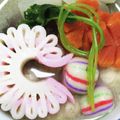 キュアラ☆'s cooksnap of when they made おせちに❀お雑煮に✿華やか✿蒲鉾飾り切り.