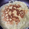 まぐきち's cooksnap of when they made 薄くてカリカリ派の人のクレープ生地.