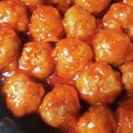クックTOJFIZ☆'s cooksnap of when they made 揚げないお手軽ミートボール　~やや甘め～.