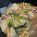 菜鳳子's cooksnap of when they made 白菜と豚肉のうま煮.